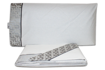 Completo letto Trendy grigio